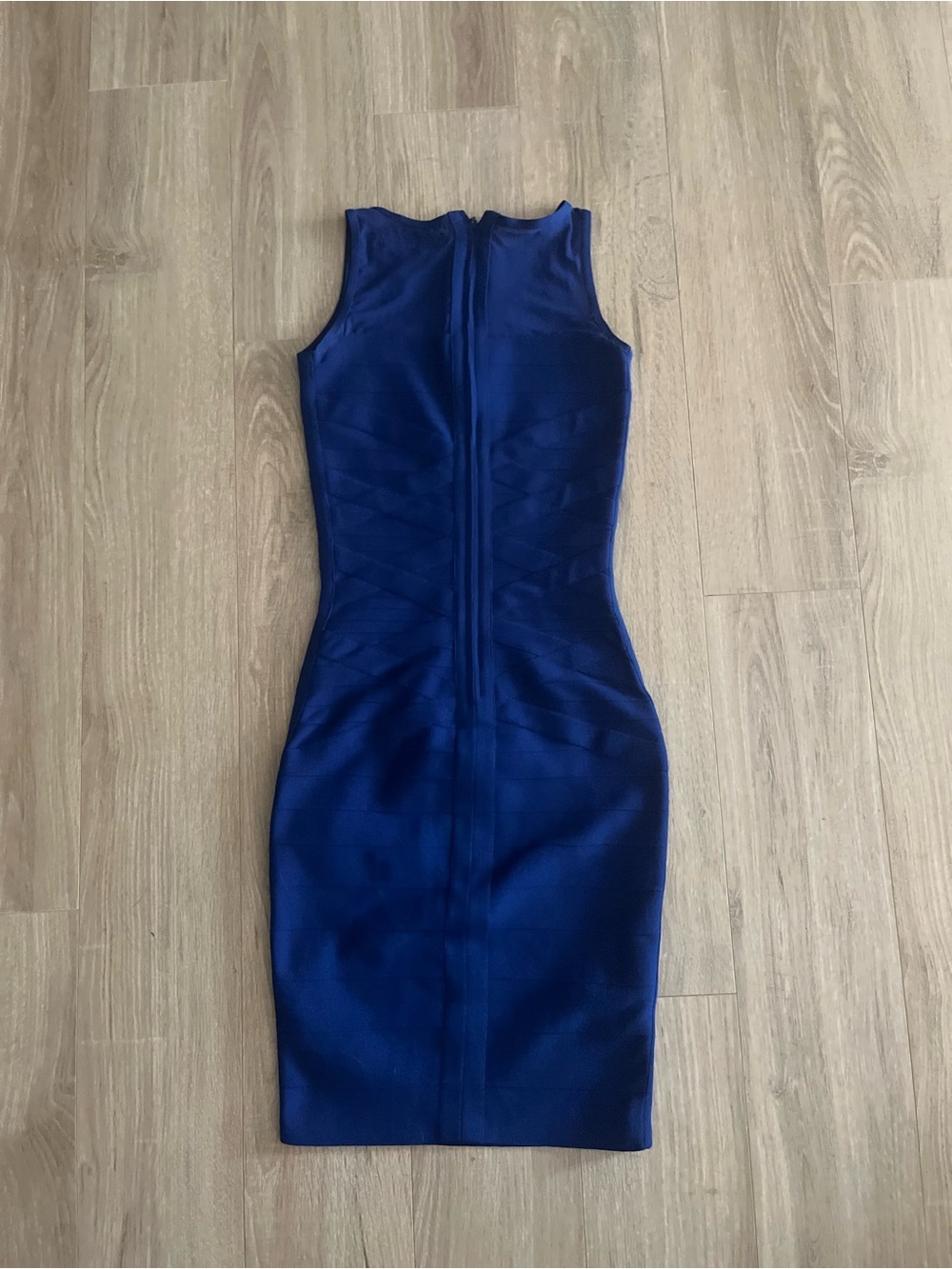 NWOT Dress the Population Women’s Ximena Dress Electric Blue - Size XS - Picture 8 of 9